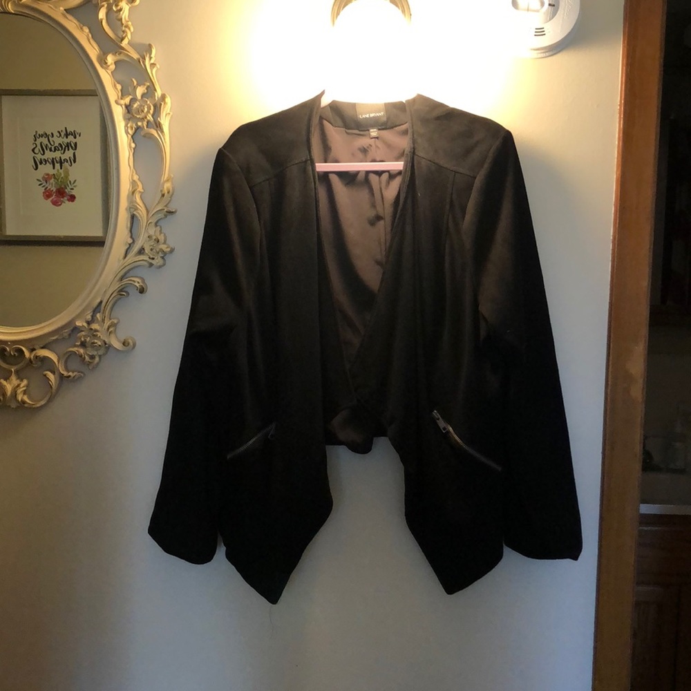 Black”faux” suede jacket